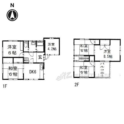 奈良県奈良市西大寺新池町 大和西大寺駅 6K 一戸建て 賃貸物件詳細