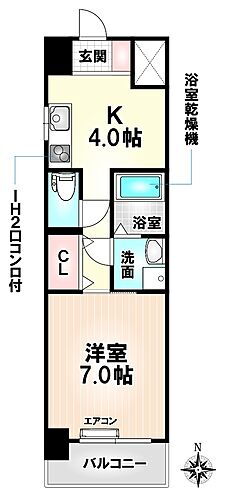 愛知県名古屋市瑞穂区彌富通2丁目30 新瑞橋駅 1K マンション 賃貸物件詳細