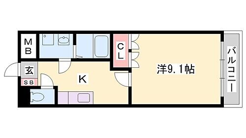 コーラルガーデン 1階 1K 賃貸物件詳細