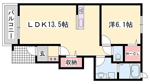 ハマナスＩＩＩ 1階 1LDK 賃貸物件詳細