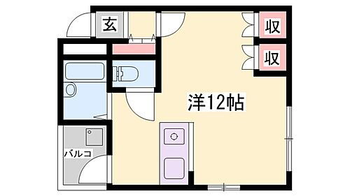 ＩＳＭＩ 2階 ワンルーム 賃貸物件詳細