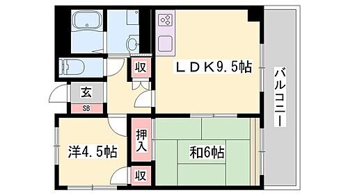 兵庫県姫路市網干区田井 平松駅 2LDK マンション 賃貸物件詳細
