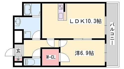 兵庫県姫路市南町 姫路駅 1LDK マンション 賃貸物件詳細
