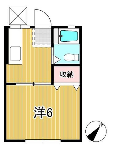 茨城県日立市中成沢町4丁目 常陸多賀駅 1K アパート 賃貸物件詳細