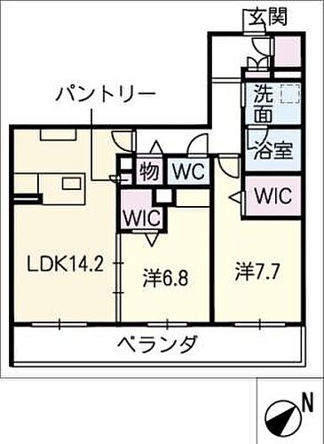 愛知県豊橋市弥生町字松原 南栄駅 2LDK マンション 賃貸物件詳細