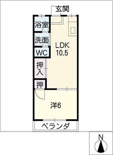 愛知県愛西市諏訪町中杁 藤浪駅 1LDK マンション 賃貸物件詳細