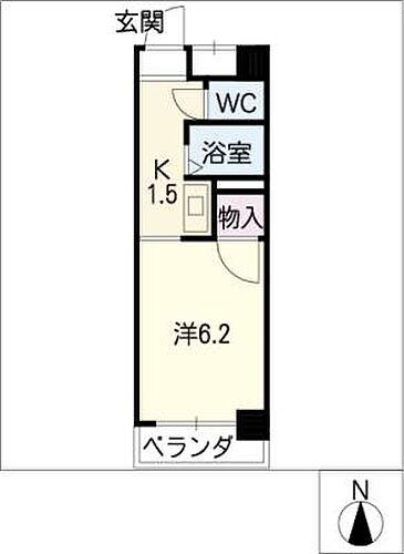 レスポアール鶴舞 3階 1K 賃貸物件詳細