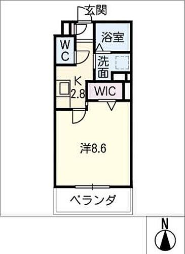 岐阜県岐阜市加納栄町通4丁目 岐阜駅 1K マンション 賃貸物件詳細