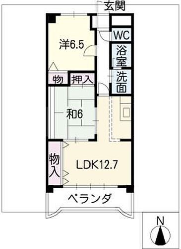 岐阜県瑞穂市古橋 横屋駅 2LDK マンション 賃貸物件詳細