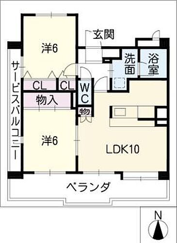 岐阜県美濃加茂市加茂野町今泉 富加駅 2DK マンション 賃貸物件詳細
