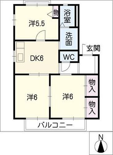 岐阜県岐阜市高田5丁目 高田橋駅 3DK アパート 賃貸物件詳細