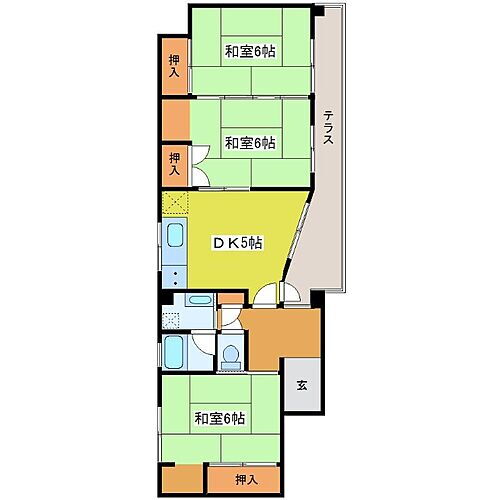 ドーム１１８ 2階 3DK 賃貸物件詳細