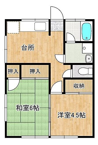 埼玉県越谷市大字大林293-1 北越谷駅 2DK マンション 賃貸物件詳細