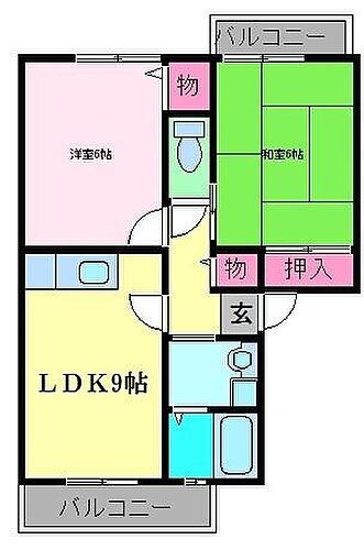 大阪府堺市西区鳳南町5丁 鳳駅 2LDK アパート 賃貸物件詳細