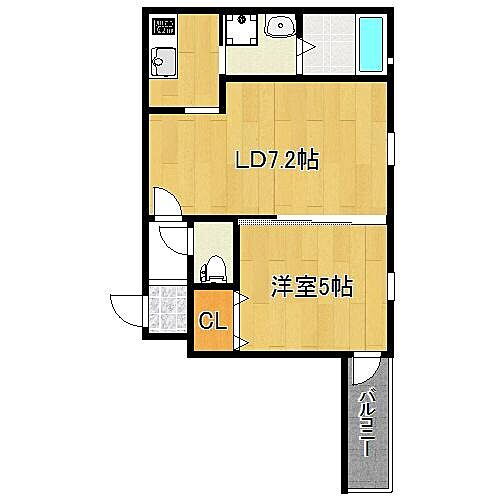 大阪府大阪市平野区長吉川辺2丁目 長原駅 1LDK アパート 賃貸物件詳細