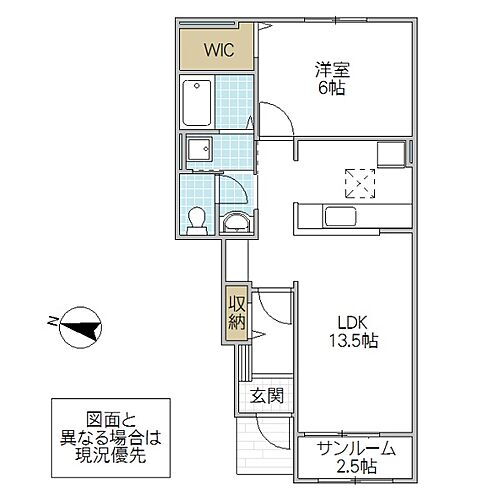 プレーヌ　Ｂ 1階 1LDK 賃貸物件詳細