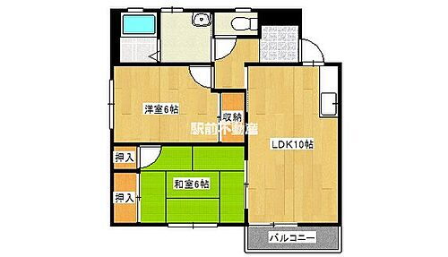 福岡県柳川市三橋町蒲船津37-1 西鉄柳川駅 2LDK アパート 賃貸物件詳細