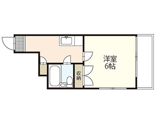 広島県広島市西区東観音町 天満町駅 1K マンション 賃貸物件詳細