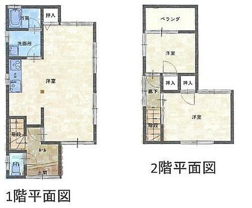 広島県福山市川口町1丁目17-3-1 福山駅 2LDK 一戸建て 賃貸物件詳細