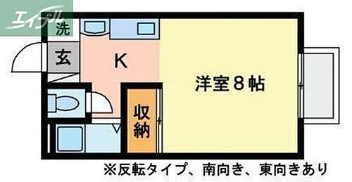 黒住コーポＤ 1階 1K 賃貸物件詳細