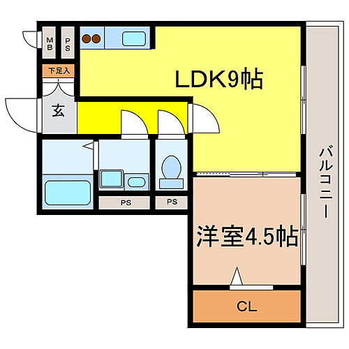 滋賀県大津市大萱2丁目 瀬田駅 1LDK アパート 賃貸物件詳細