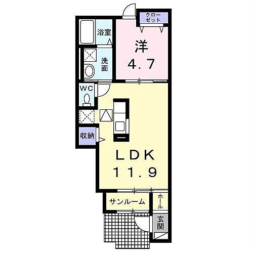 グランルーチェ 1階 1LDK 賃貸物件詳細