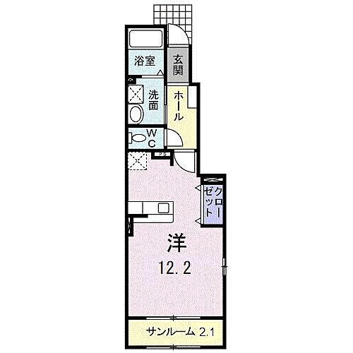 鳥取県鳥取市的場4丁目 鳥取駅 ワンルーム アパート 賃貸物件詳細