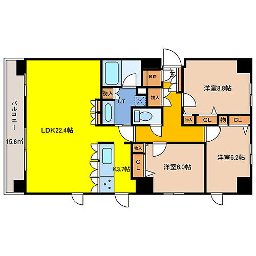 北海道千歳市春日町1丁目2-12 千歳駅 3LDK マンション 賃貸物件詳細