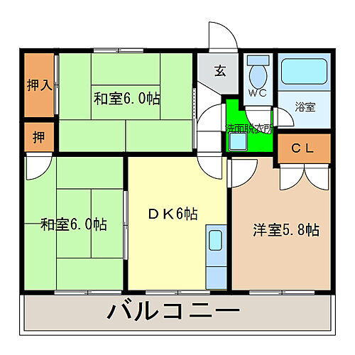 徳島県鳴門市撫養町小桑島字前浜140 鳴門駅 3DK マンション 賃貸物件詳細
