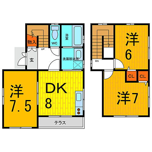 徳島県鳴門市撫養町木津字東小沖829-7 3DK 一戸建て 賃貸物件詳細