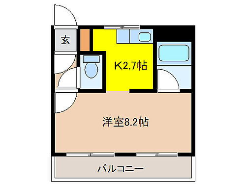 北海道函館市亀田町4-9 1K アパート 賃貸物件詳細