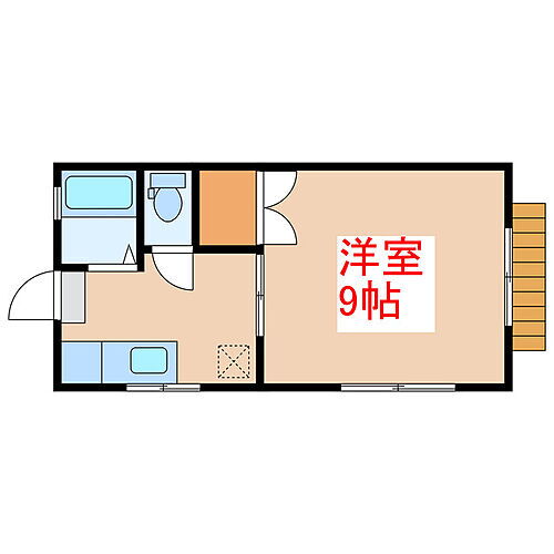 鹿児島県霧島市隼人町姫城 日当山駅 1K アパート 賃貸物件詳細