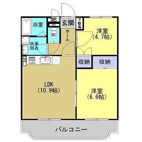 鹿児島県霧島市国分重久673-1 国分駅 2LDK マンション 賃貸物件詳細