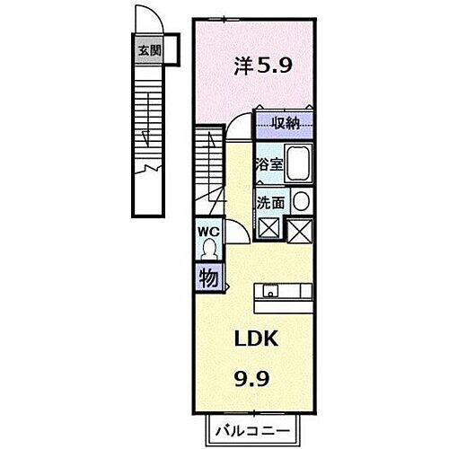 鹿児島県霧島市溝辺町麓1374-1 嘉例川駅 1LDK アパート 賃貸物件詳細