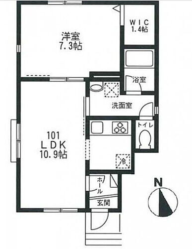 神奈川県横浜市南区通町4丁目 弘明寺駅 1LDK アパート 賃貸物件詳細