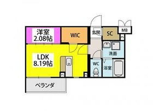 （仮称）レジデンシャルジェム井尻３丁目 3階 1LDK 賃貸物件詳細
