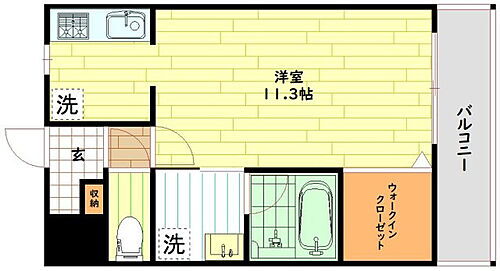 大阪府大阪市旭区今市1丁目 千林駅 1K アパート 賃貸物件詳細