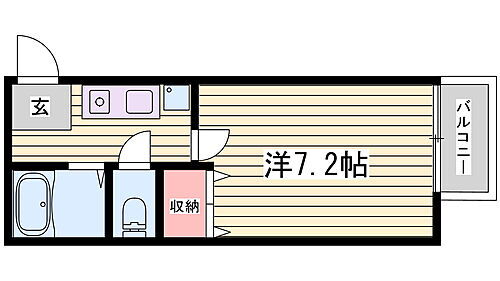 ナイスワン竜野駅前 2階 1K 賃貸物件詳細