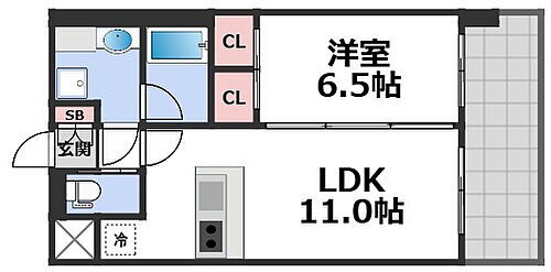 ＰＨＯＥＲＭＥ城北公園（フェルム城北公園） 9階 1LDK 賃貸物件詳細
