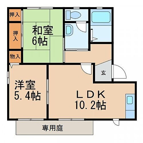 リバーサイド湯浅 1階 2LDK 賃貸物件詳細