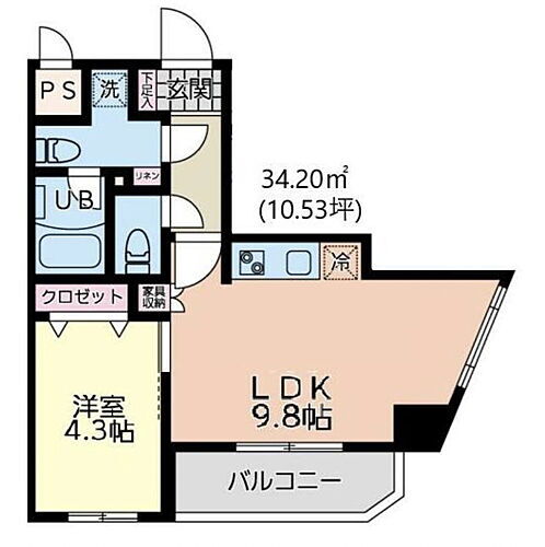 神奈川県横浜市西区浅間町1丁目 横浜駅 1LDK マンション 賃貸物件詳細