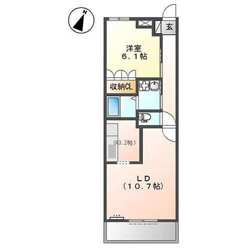愛知県春日井市弥生町1丁目 春日井駅 1LDK アパート 賃貸物件詳細