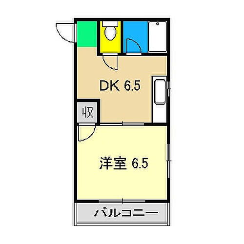 ペガサスＹ 4階 1DK 賃貸物件詳細