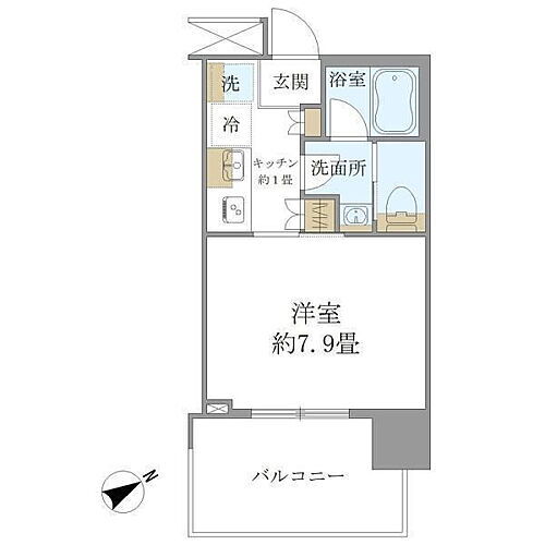 東京都港区海岸1丁目6-1 竹芝駅 1K マンション 賃貸物件詳細