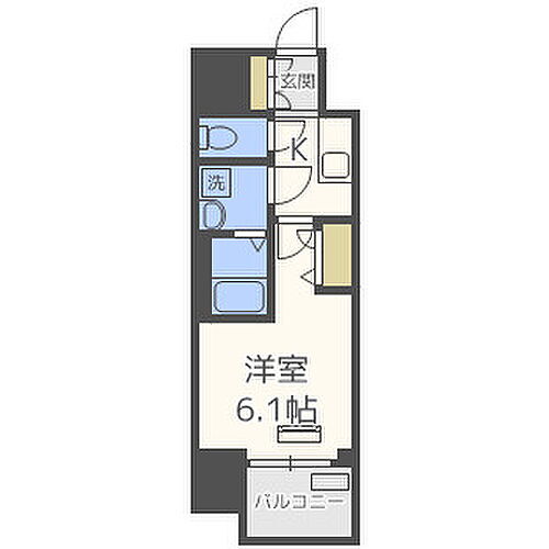 レオンコンフォート難波リオ 5階 1K 賃貸物件詳細