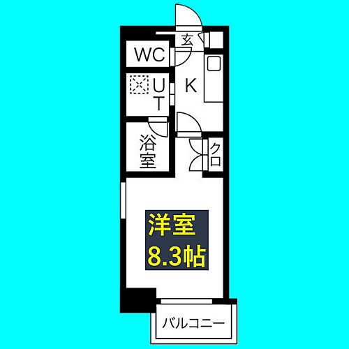 愛知県名古屋市千種区今池5丁目21-17 今池駅 1K マンション 賃貸物件詳細