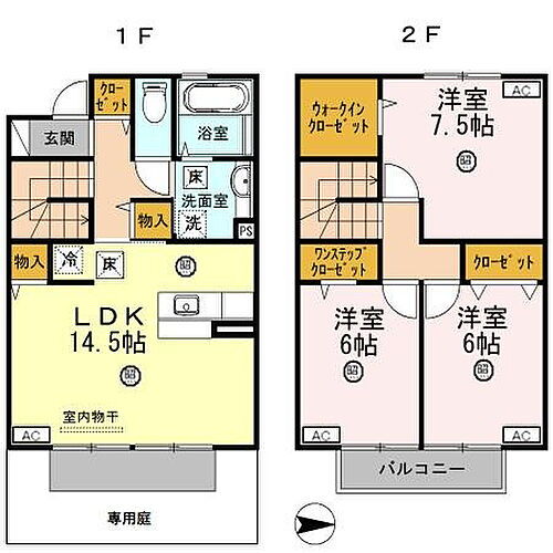 和歌山県和歌山市東高松2丁目 和歌山市駅 3LDK アパート 賃貸物件詳細