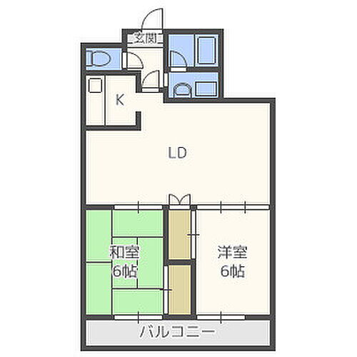 大阪府豊中市稲津町2丁目18-2 庄内駅 2LDK マンション 賃貸物件詳細