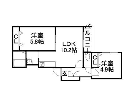 北海道札幌市中央区南十一条西21丁目 西線１１条駅 2LDK マンション 賃貸物件詳細