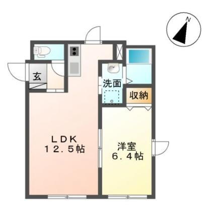 ２２１　円山テラス 4階 1LDK 賃貸物件詳細